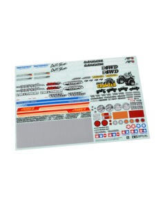 Stickers sponsors off-road