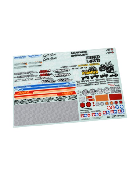 Stickers sponsors off-road