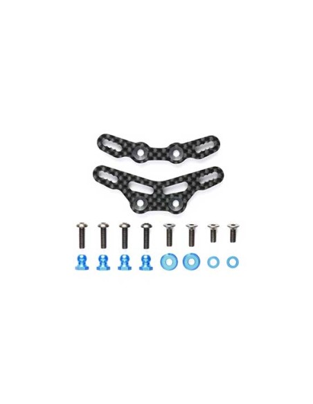 Supports amortisseur carbone M07