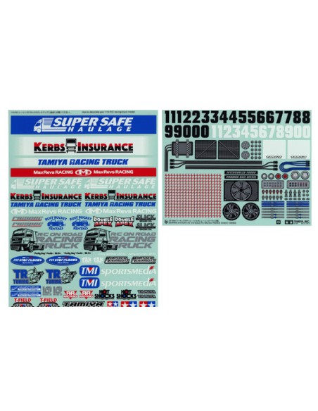 Stickers Racing Trucks