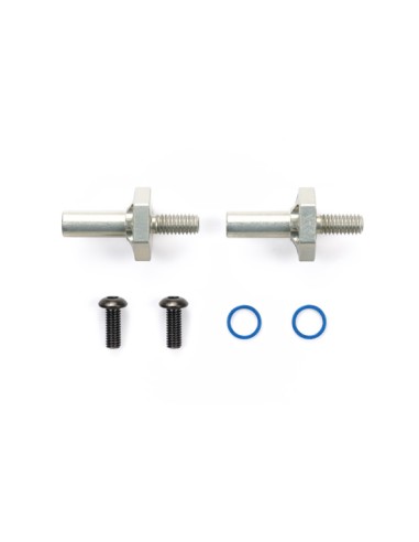 Axe de roue alu M-chÃ¢ssis