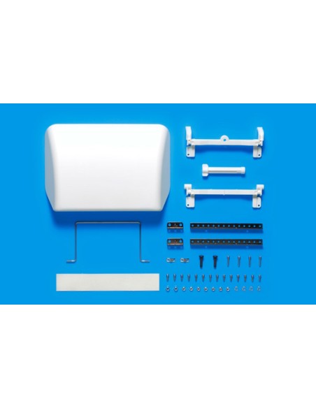 Deflecteur de toit blanc