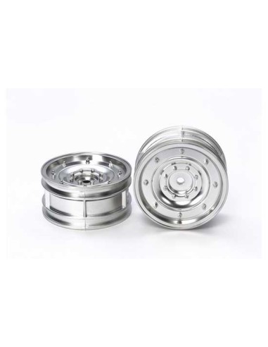 Jantes 26mm deport +2 argent mat