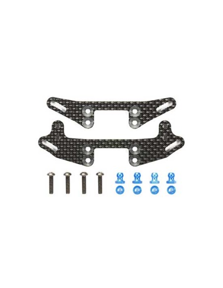 Supports amortisseur carbone TA07