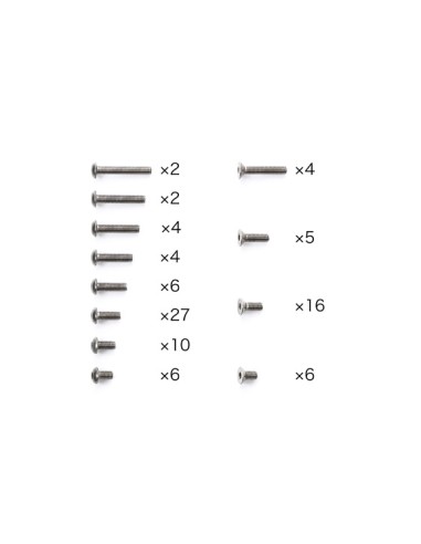 Set de visserie titane TA08