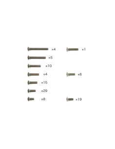 Set visserie titane XV02