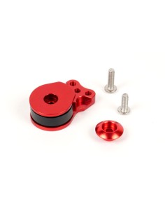 Sauve servo alu 25T rouge (1p)