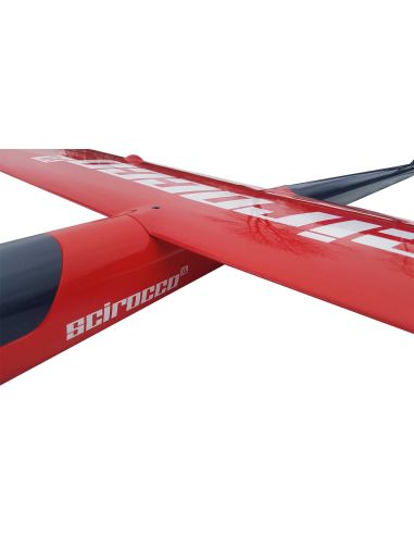 Planeur RC Robbe Robbe Modellsport SCIROCCO XL 4,5M PNP (Rouge) en fibre de verre pleine PLANEUR DE HAUTE PERFORMANCE AVEC AILE 