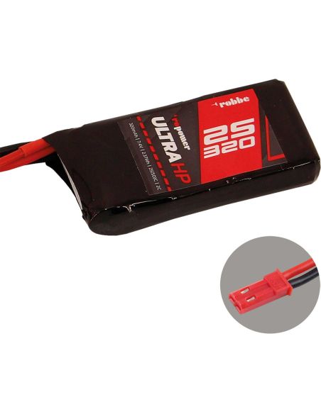 Modelisme rc Robbe Modellsport RO-POWER ULTRA HP 320MAH 7,4 VOLT 2S Batterie Lipo