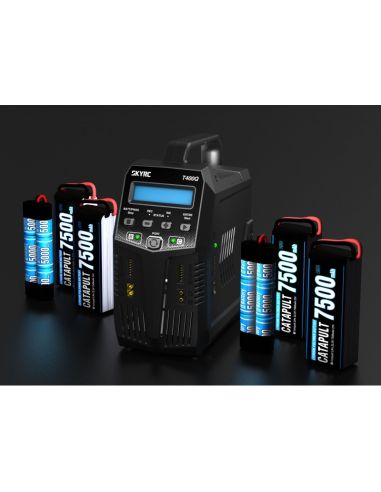 Chargeur modélisme T400Q Quattro AC/DC Charger (4x 100W)