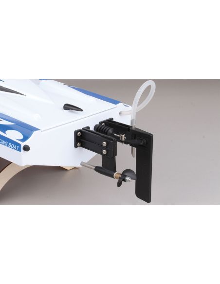 Bateau rc modélisme BATEAU À MOTEUR BLADE MONO BLANC/BLEU 2,4 GHZ JUSQU'À 40 KM/H