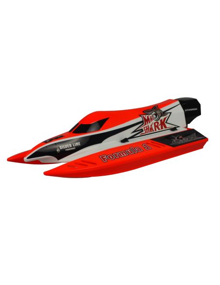 Bateau rc modélisme BATEAU F1 MAD SHARK V2 BRUSHLESS 2.4GHZ ARTR