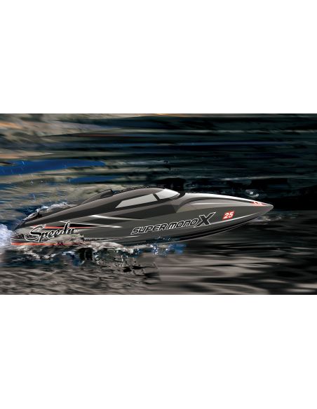 Bateau rc modélisme COQUE MONO BRUSHLESS SUPER MONO X V3