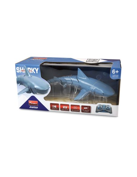 Bateau SHARKY - LE REQUIN BLEU, 4 CANAUX 2,4 GHZ, RTR