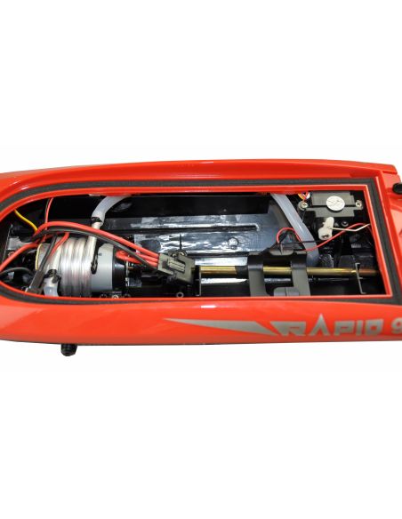 Bateau RAPID WARRIOR MONO VEDETTE RAPIDE 424 MM 2,4 GHZ RTR