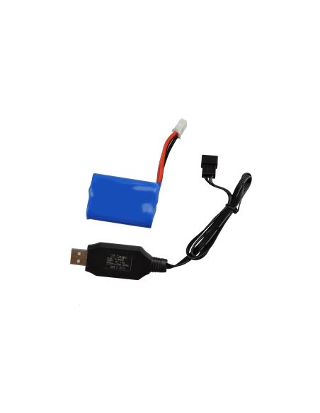 Bateau BLUE BARRACUDA V2 MINI BATEAU 2.4GHZ RTR