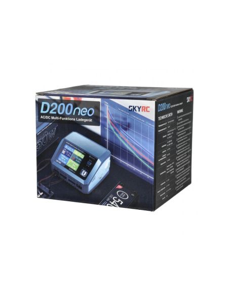 Chargeur modelisme D200 Neo Duo AC/DC charger (AC 200W - DC 2x400W)