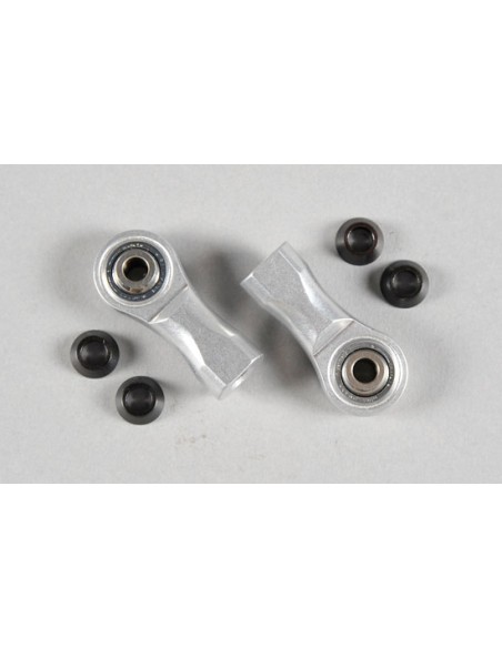 Chape a rotule alu Ã˜5/M8 (2p)
