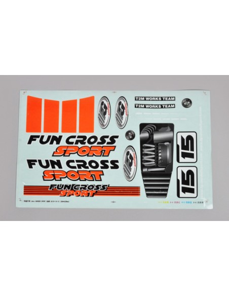 Sticker Fun Cross Sport (1pc)
