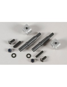 Set axe + carrŽ roue 14mm (2p)