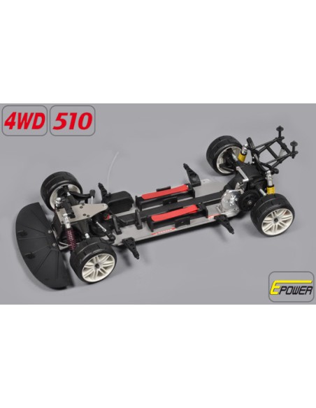 Sportsline 4WD 510 E 154200E avec carrosserie | Ventedemodelisme.fr