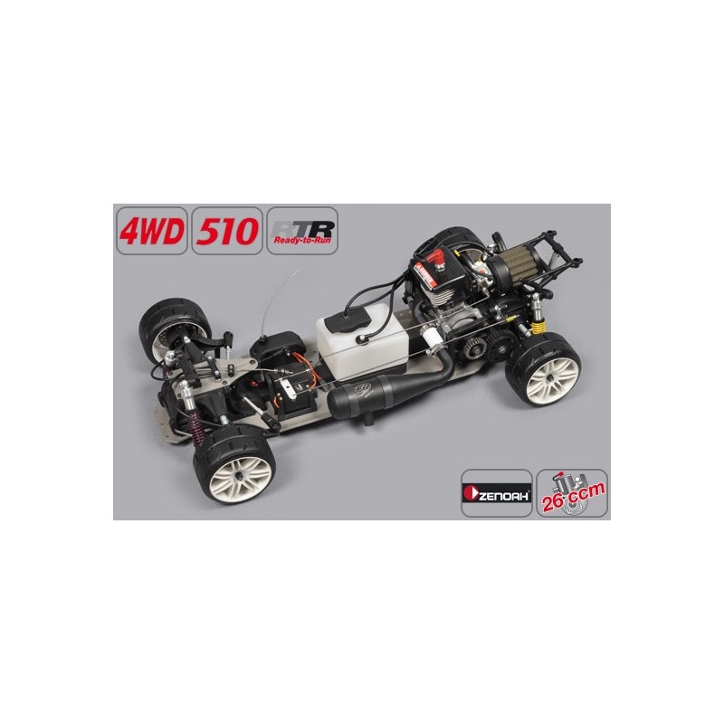 Sportsline 4WD 510 RTR Zenaoh 154200RZ avec carrosserie | Ventedemodelisme.fr