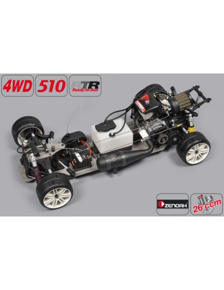 Sportsline 4WD 510 RTR Zenaoh 154200RZ avec carrosserie | Ventedemodelisme.fr