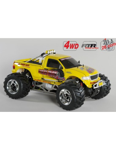 M.Truck WB535 4wd RTR jaune | Ventedemodelisme.fr