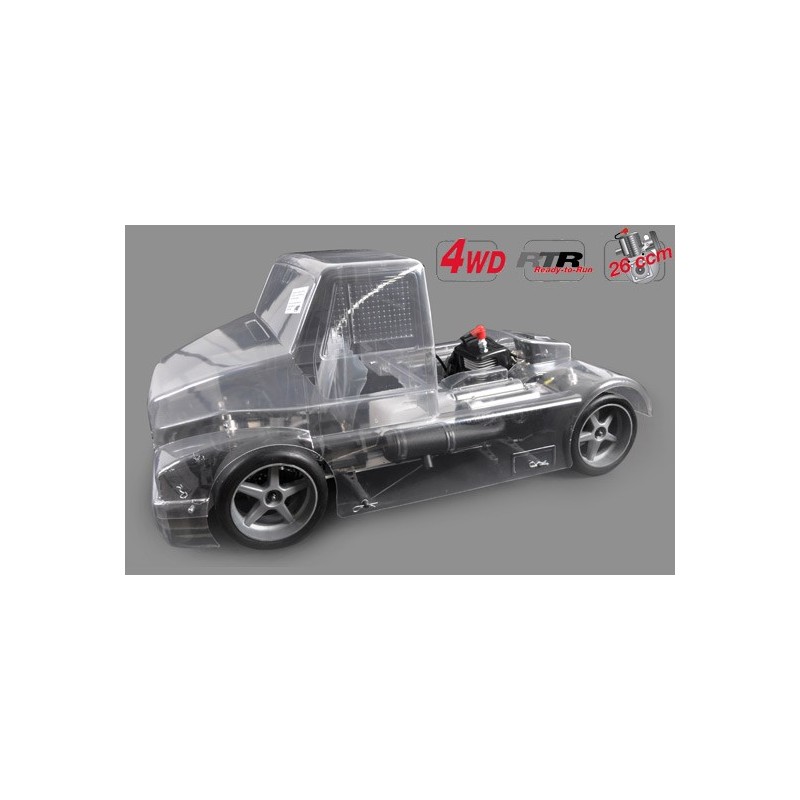Super Race 4wd RTR transp | Ventedemodelisme.fr