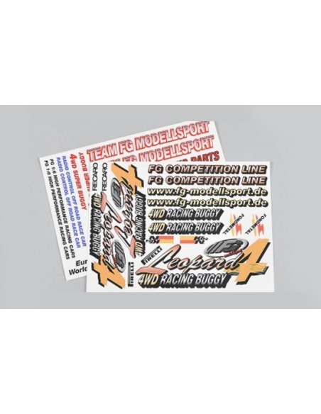 Set sticker Leopard4wd