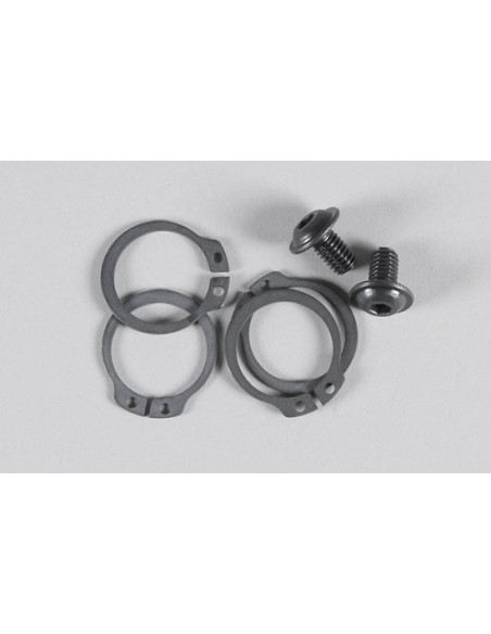 Vis+circlips (6p)