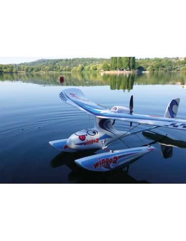 EDITION SPECIAL Robbe Modellsport Wingo 2 Kit "Summer Edition" avec flotteur + nez de fuselage aéro