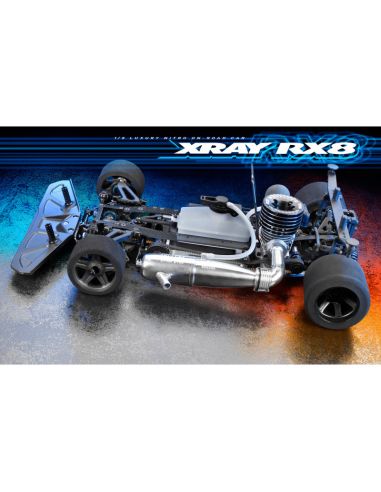 Voiture rc Kit XRAY RX8 Piste 1/8 Thermique - 2023
