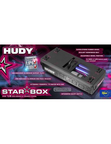 Banc de démarrage 1/8 Tout-Terrain - HUDY - 104500