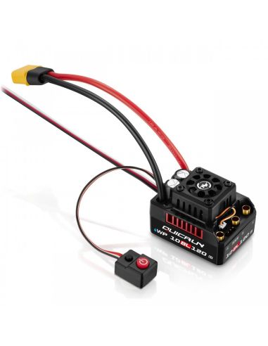 Modelisme rc variateur QuicRun ESC WP10BL120 G2 Brushless 120A 2-4s