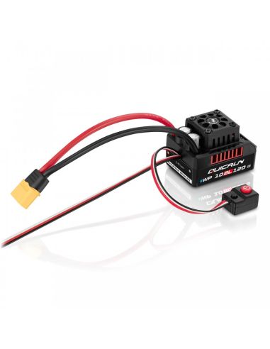 Modelisme rc variateur QuicRun ESC WP10BL120 G2 Brushless 120A 2-4s