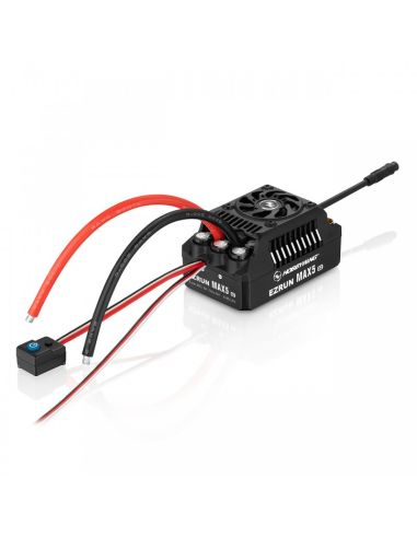 Modelisme rc variateur Ezrun MAX5 HV G2 ESC Sensorless 250 Amp, 6-12s LiPo, BEC 8A