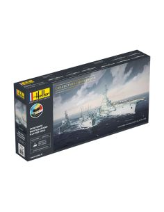 Maquette statique Heller Starter Kit Task Force - Ravitaillement à la mer 1968 1/400 av peinture 2