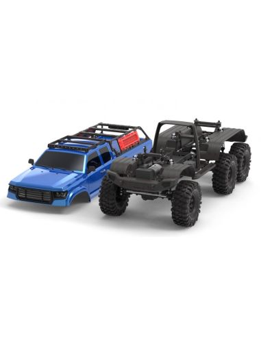 Crawling kit - AT6 EMO 6x6 1/10 RTR Kit (blue) | Ventedemodelisme.fr