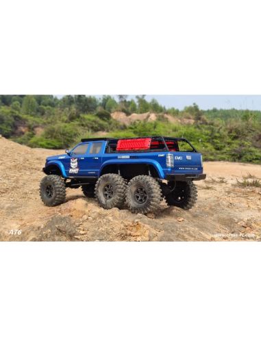 Crawling kit - AT6 EMO 6x6 1/10 RTR Kit (blue)
