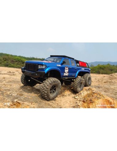 Crawling kit - AT6 EMO 6x6 1/10 RTR Kit (blue) | Ventedemodelisme.fr
