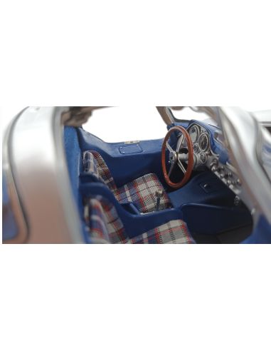Voiture de collection CMC Mercedes-Benz 300 SLR Coupé, 1955, intérieur bleu
