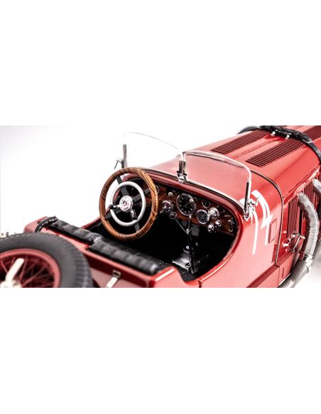 Voiture de collection CMC Mercedes-Benz SSK Course d'automne argentine 1931, 14 Zatuszek, rouge