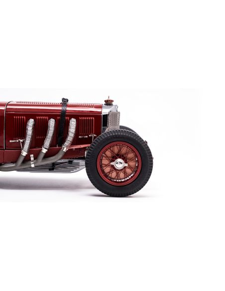 Voiture de collection CMC Mercedes-Benz SSK Course d'automne argentine 1931, 14 Zatuszek, rouge