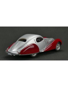 Voiture de collection CMC Talbot-Lago Coupé T150 C-SS Figoni & Falaschi "Teardrop", 1937-39 argent / rouge Édition limitée 1500  2