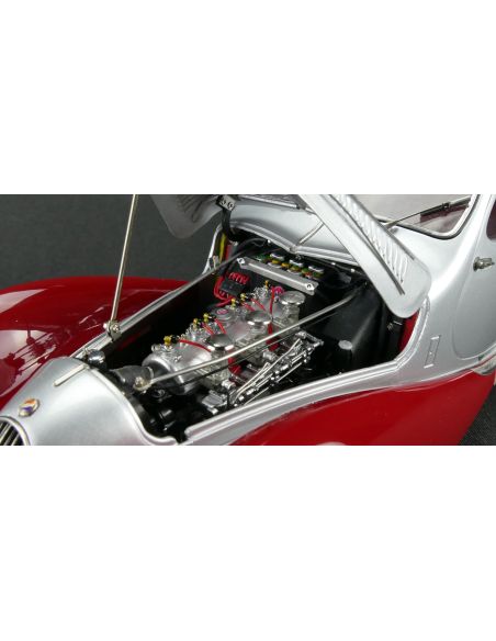 Voiture de collection CMC Talbot-Lago Coupé T150 C-SS Figoni & Falaschi "Teardrop", 1937-39 argent / rouge Édition limitée 1500 