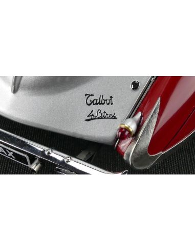 Voiture de collection CMC Talbot-Lago Coupé T150 C-SS Figoni & Falaschi "Teardrop", 1937-39 argent / rouge Édition limitée 1500 