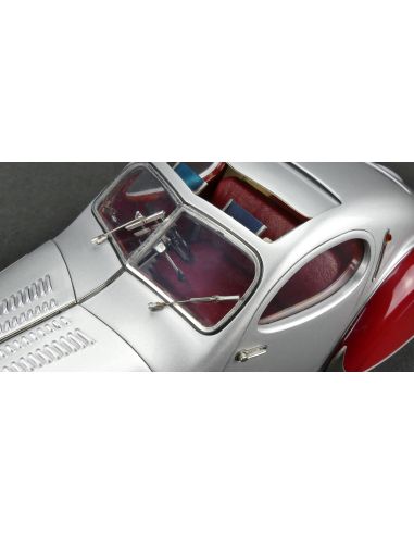 Voiture de collection CMC Talbot-Lago Coupé T150 C-SS Figoni & Falaschi "Teardrop", 1937-39 argent / rouge Édition limitée 1500 