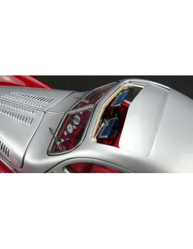 Voiture de collection CMC Talbot-Lago Coupé T150 C-SS Figoni & Falaschi "Teardrop", 1937-39 argent / rouge Édition limitée 1500 