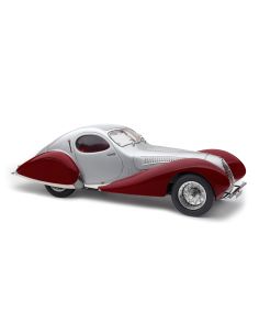 Voiture de collection CMC Talbot-Lago Coupé T150 C-SS Figoni & Falaschi "Teardrop", 1937-39 argent / rouge Édition limitée 1500 